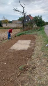 Das Fundament der Ruhe entsteht